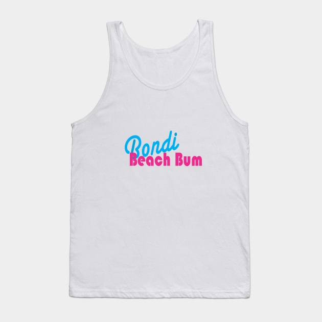 Bondi Beach bum Tank Top by downundershooter